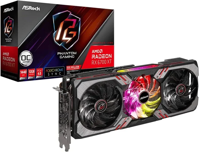 ASRock AMD Radeon RX 6700 XT