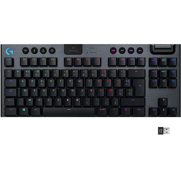 Logitech G915 TKL Tenkeyless LIGHTSPEED Clavier Gamer Mécanique