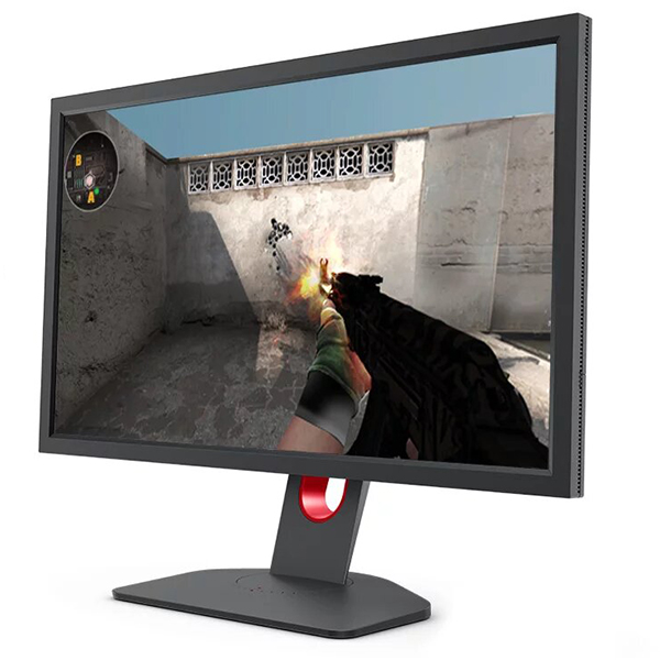 Moniteur de jeu BenQ ZOWIE XL2546K avec un écran de 24,5 pouces, affichant des performances de haute qualité et un design ergonomique