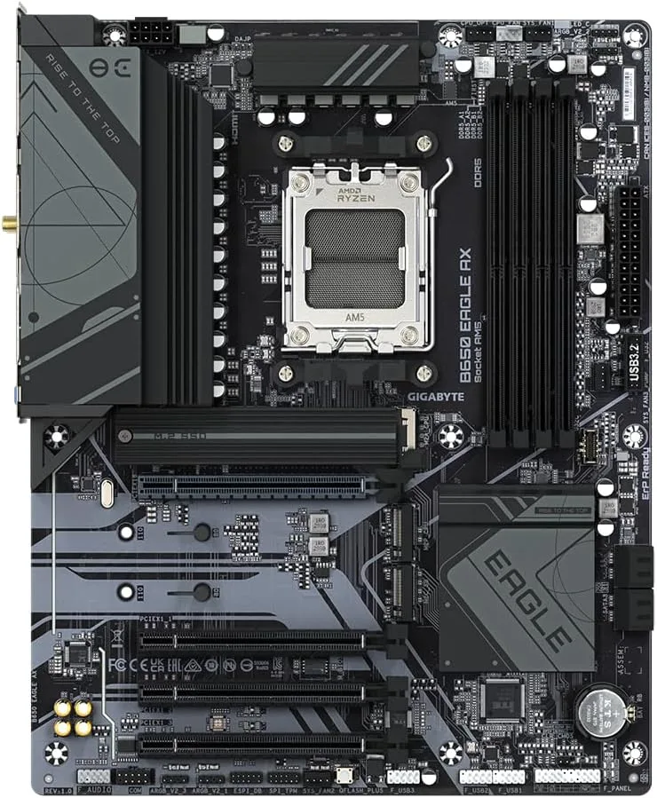 socket AM5 d'une carte mère moderne