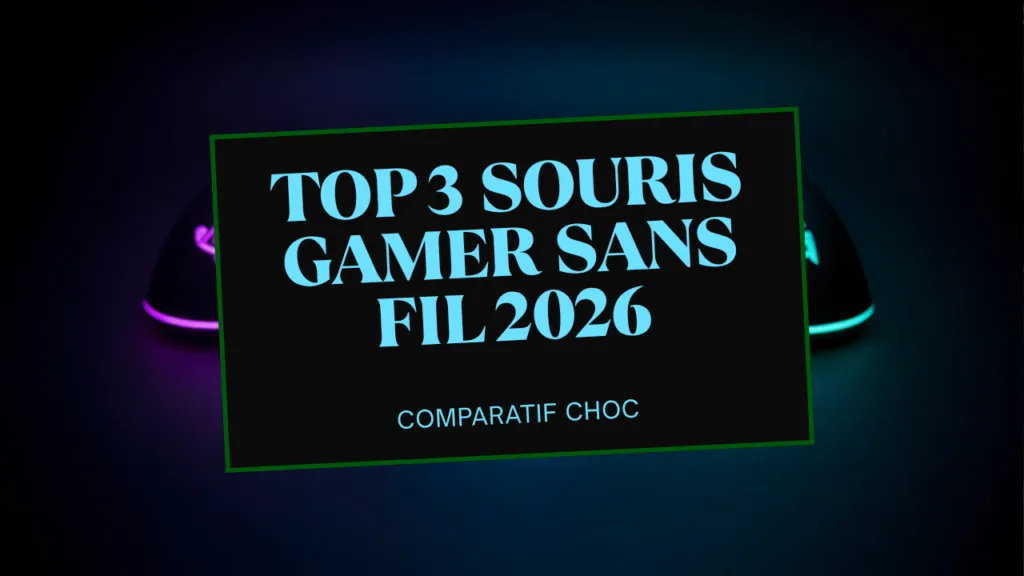 Comparatif souris sans fil gamer 2026 : Top 3 meilleures souris gaming sans fil (ASUS ROG Harpe Ace Aim Lab, Logitech G Pro X Superlight 2, Razer Basilisk V3 Pro)